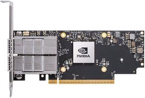 Nvidia MCX755106AC-HEAT ConnectX-7 Adapter Card 200GbE/NDR200 Crypto Enabled - PCI Express 5.0 x16 - 2 Ports - Optical Fiber - OCP 3.0 Bracket Height - QSFP112