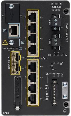 Cisco Catalyst IE-3300-8P2S Rugged Switch