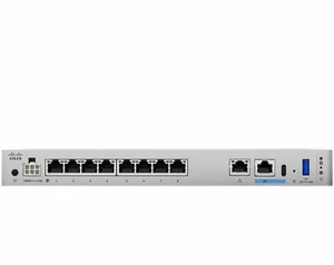 Cisco Secure Firewall 1210 Compact Firewall with PoE, ASA Software - Wired - Intrusion Prevention - 8 Port - 10/100/1000Base-T - Gigabit Ethernet - 6.50 Gbit/s Firewall Throughput - TLS - 200 VPN Cisco Secure Firewall 1210 Compact Firewall with PoE, ASA Software - Wired - Intrusion Prevention - 8 Port - 10/100/1000Base-T - Gigabit Ethernet - 6.50 Gbit/s Firewall Throughput - TLS - 200 VPN