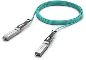 Ubiquiti 10G Long-Range Direct Attach Cable, 5m / 16.4ft Long-range SFP+ direct attach cable w/ 10 Gbps max data rate (UACC-AOC-SFP10-5M)