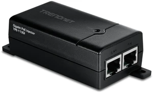 TRENDnet Gigabit Power Over Ethernet Injector, Full Duplex Gigabit Speeds, 1 x Gigabit Ethernet Port, 1 x PoE Gigabit Ethernet Port, Network Devices Up To 100M (328 ft), 15.4W, Black, TPE-113GI TRENDnet Gigabit Power Over Ethernet Injector, Full Duplex Gigabit Speeds, 1 x Gigabit Ethernet Port, 1 x PoE Gigabit Ethernet Port, Network Devices Up To 100M (328 ft), 15.4W, Black, TPE-113GI
