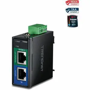 TRENDnet TI-IG90 Hardened Industrial 90W Gigabit 4PPoE Injector