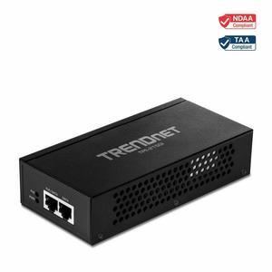 TRENDnet 2.5G PoE+ Injector, TPE-215GI, PoE (15.4W) or PoE+ (30W), Converts a non-PoE Port to a PoE+ 2.5G Port, 2.5GBASE-T Compliant, Integrated Power Supply, Network a PoE device up to 100m (328 ft.)