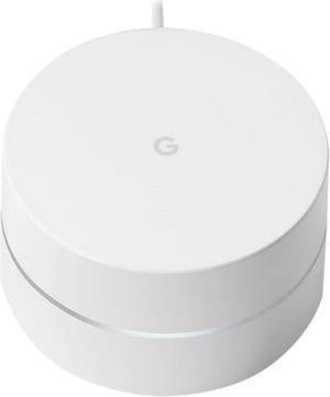 Google Wi-Fi System Mesh Router 1-Pack (GA00157-US) with Deco Gear WiFi Outlet Wall Mount White