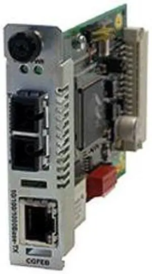 TRANSITION Cgfeb1013-120 Networks Point System Slideinmodule Media Converter Fiber Media Converter 1 Gbps