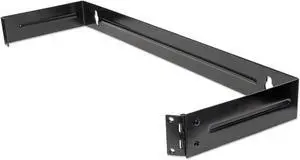 Intellinet 19" Hinged Wall Bracket, 1U, Black