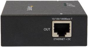 StarTech.com POEEXT1GAT 1-Port Gigabit PoE+ Extender - 802.3at and 802.3af - 100m (330 ft.)