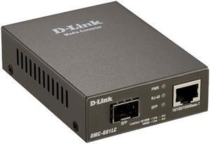 D-Link DMC-G01LC 10 / 100 / 1000 to SFP Media Converter