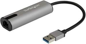 StarTech.com US2GA30 USB 3.0 Type-A to 2.5 Gigabit Ethernet Adapter - 2.5GBASE-T