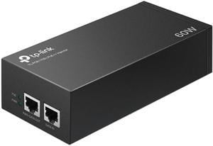 TP-Link TL-PoE170S | 802.3at/af/bt Gigabit PoE Injector | Non-PoE to PoE Adapter | Supplies up to 60W (PoE++) | Plug & Play | Desktop/Wall-Mount | Distance Up to 328 ft. | UL Certified, Black