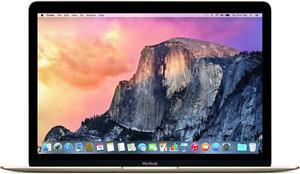 Apple MacBook MK4N2LL/A Intel Core M-5Y51 X2 1.1GHz 8GB 512GB 12", Gold (Scratch and Dent)