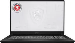 MSI WS 76 Series Mobile Workstation Intel Core i9 11th Gen 11900H (2.50GHz) 64GB Memory 1 TB NVMe SSD NVIDIA RTX A5000 17.3" Windows 10 Pro 64-bit WS76 11UM-468