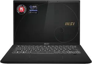 MSI Intel Core i7-1260P 32GB Memory 1 TB NVMe SSD Intel Iris Xe Graphics 14.0" Touch Screen 2880 x 1800 Convertible 2-in-1 Laptop Windows 11 Pro 64-bit Summit E14Flip Evo A12MT-015