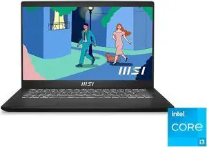 MSI Laptop Modern 14 Intel Core i3 12th Gen 1215U (1.20GHz) 8GB Memory 512 GB NVMe SSD Intel UHD Graphics 14.0" Windows 11 Home 64-bit Modern 14 C12M-033 MSI Laptop Modern 14 Intel Core i3 12th Gen 1215U (1.20GHz) 8GB Memory 512 GB NVMe SSD Intel UHD Graphics 14.0" Windows 11 Home 64-bit Modern 14 C12M-033