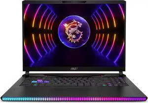 MSI Raider GE68HX Gaming Laptop Intel Core i9-13950HX (Up to 5.5GHz) GeForce RTX 4060 32 GB RAM 1 TB SSD 16.0" Windows 11 Home 13VF-062US