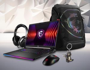 MSI Raider GE78 HX 14VIG871US 17 240 Hz IPS Intel Core i914900HX GeForce RTX 4080 Laptop GPU 64GB Memory 2 TB PCIe SSD Windows 11 Home Gaming Laptop
