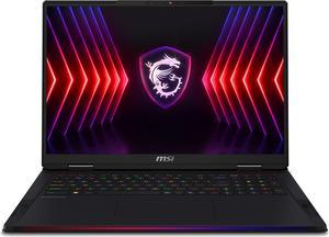 MSI Raider A18 HX A7VIG022US 180 240 Hz IPS AMD Ryzen 9 7945HX3D GeForce RTX 4090 Laptop GPU 32GB Memory 1 TB PCIe SSD Windows 11 Home 64bit Gaming Laptop