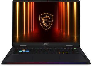 MSI - 18" GeForce RTX 5090 Laptop GPU - Intel Core Ultra 9 285HX - 64GB DDR5 6400MHz Memory - 2 TB SSD - Windows 11 Pro Gaming Laptop - 120 Hz Mini LED (Raider 18 HX AI A2XWJG-069US )