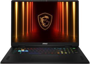 MSI - 18" GeForce RTX 5080 Laptop GPU - AMD Ryzen 9 9955HX - 64GB Memory - 2 TB SSD - Windows 11 Pro Gaming Laptop - 240 Hz IPS (Vector A18 HX A9WIG-076US )