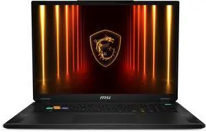 MSI Stealth A18 AI+ 18" UHD+ mini LED 120Hz Gaming Laptop AMD Ryzen R9-HX370 RTX 5080 64GBDDR5 2TB NVMe SSD Win 11