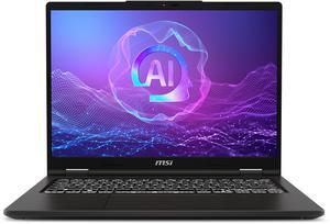MSI Laptop AMD Ryzen AI 5 340 16GB Memory 512 GB SSD AMD Radeon 840M 14.0" Touch Screen Windows 11 Home Venture A14 AI+ A3HMTG-019US