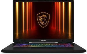 MSI CROSSHAIR 17 17" QHD+ 240Hz Gaming Laptop Intel® Core™ Ultra9-275HX RTX 5060 32GBDR5 2TB NVMe SSD Win 11 Home (Crosshair 17 HX AI D2XWFKG-037US )