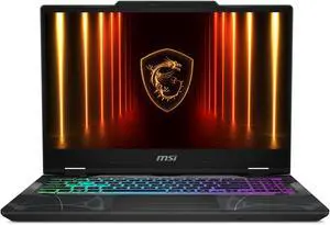 MSI Cyborg A15 - 15.6" GeForce RTX 5050 Laptop GPU - AMD Ryzen 7 260(3.80-5.10 GHz) - 16GB Memory - 512 GB NVMe SSD - Windows 11 Home Gaming Laptop - 144 Hz IPS (Cyborg A15 AI B2HWEKG-071US )