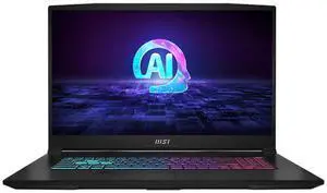 MSI - 17.3" GeForce RTX 4050 Laptop GPU - AMD Ryzen 9 8945HS - 32GB Memory - 1 TB NVMe SSD - Windows 11 Home Gaming Laptop - 144 Hz (KATANA A17 AI B8VE-896US )