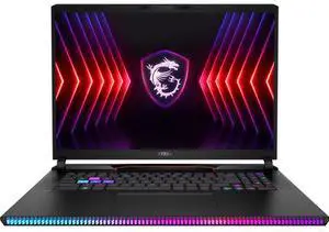 MSI Raider GE78 HX Gaming Laptop Intel Core i9-14900HX NVIDIA GeForce RTX 4080 32GB Memory 1 TB NVMe SSD 17.0" QHD+ Windows 11 Home (14VHG-837US)