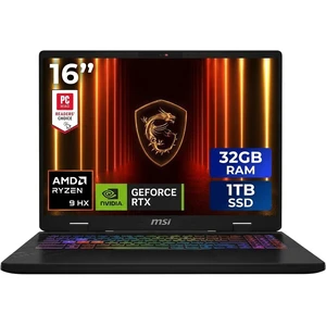 MSI CROSSHAIR A16 Gaming Laptop - 16" QHD+ 240hz - AMD Ryzen 9-8940HX - GeForce RTX 5060 - 32GB DDR5 RAM - 1TB SSD (D8WFKG-015US) MSI CROSSHAIR A16 Gaming Laptop - 16" QHD+ 240hz - AMD Ryzen 9-8940HX - GeForce RTX 5060 - 32GB DDR5 RAM - 1TB SSD (D8WFKG-015US)
