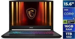 MSI Katana 15 HX B14WFK-490CA 15.6" QHD 165Hz Gaming Laptop Intel i9-14900HX, RTX 5060, 16GB RAM, 1TB SSD, Win 11 home MSI Katana 15 HX B14WFK-490CA 15.6" QHD 165Hz Gaming Laptop Intel i9-14900HX, RTX 5060, 16GB RAM, 1TB SSD, Win 11 home