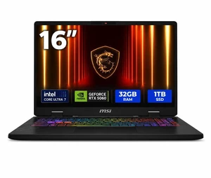 MSI CROSSHAIR A16 Gaming Laptop - 16" QHD+ 240hz - Intel Core Ultra 7 255HX - GeForce RTX 5060 - 32GB DDR5 RAM - 1TB SSD (Crosshair 16 HX AI D2XWFKG-076US ) MSI CROSSHAIR A16 Gaming Laptop - 16" QHD+ 240hz - Intel Core Ultra 7 255HX - GeForce RTX 5060 - 32GB DDR5 RAM - 1TB SSD (Crosshair 16 HX AI D2XWFKG-076US )