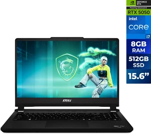 MSI - Cyborg 15 Max 15.6" Gaming Laptop Full HD144 Hz - GeForce RTX 5050 - Intel Core i7-13620H - 8GB - 512GB SSD - Windows 11 Home - Platinum Gray, C13WEO-686USY MSI - Cyborg 15 Max 15.6" Gaming Laptop Full HD144 Hz - GeForce RTX 5050 - Intel Core i7-13620H - 8GB - 512GB SSD - Windows 11 Home - Platinum Gray, C13WEO-686USY