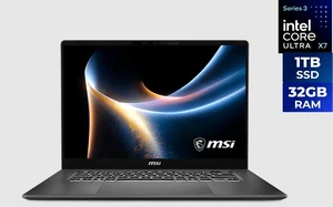 MSI Prestige 16 AI+ Copilot Laptop Intel Core Ultra X7 358H 32GB Memory 1TB NVMe SSD Intel Arc B390 16.0" Touchscreen Windows 11 Home (C3MTG-227US) MSI Prestige 16 AI+ Copilot Laptop Intel Core Ultra X7 358H 32GB Memory 1TB NVMe SSD Intel Arc B390 16.0" Touchscreen Windows 11 Home (C3MTG-227US)