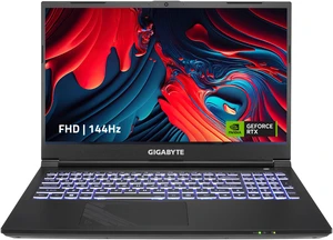 GIGABYTE - 15.6" FHD 144 Hz - Intel Core i5-12450H - GeForce RTX 4050 Laptop GPU - 8GB Memory DDR4 3200 - 512 GB Gen4 SSD - Windows 11 Home 64-bit () GIGABYTE - 15.6" FHD 144 Hz - Intel Core i5-12450H - GeForce RTX 4050 Laptop GPU - 8GB Memory DDR4 3200 - 512 GB Gen4 SSD - Windows 11 Home 64-bit ()