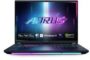 GIGABYTE - AORUS MASTER 16 Gaming Laptop - 240Hz 2560x1600 OLED - NVIDIA GeForce RTX 5090 - Intel Core Ultra 9 275HX - 2TB SSD with 32GB DDR5 RAM - Windows 11 Home AD (AORUS MASTER 16 BZHC6USE65SH)