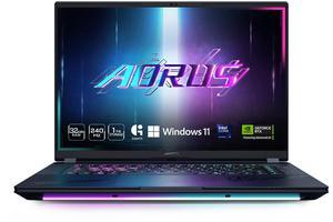 GIGABYTE - 16" GeForce RTX 5080 Laptop GPU - Intel Core Ultra 9 275HX - 32GB Memory - 1 TB SSD - Windows 11 Home Advanced Gaming Laptop - 240 Hz OLED (AORUS MASTER 16 BYHC5USE64SH )