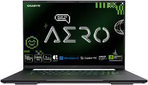 GIGABYTE AERO X16; Copilot+ PC - 165Hz 2560x1600 WQXGA - NVIDIA GeForce RTX 5070 - AMD Ryzen AI 9 HX 370 - 1TB SSD with 32GB DDR5 RAM - Windows 11 Home - Space Gray (GIGABYTE AERO X16 2WHA3USC64AH)