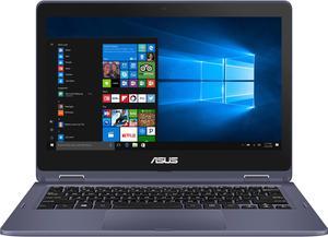 ASUS VivoBook Flip Thin and Lightweight 2-in-1 HD 11.6" HD Touchscreen Laptop, Intel Dual-Core Celeron N3350 Processor, 4 GB DDR3, 64 GB eMMC Storage, Windows 10 in S mode, Office 365 - J202NA-DH01T