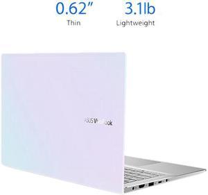 ASUS VivoBook S14 S433 Thin and Light Laptop 14 FHD Display Intel Core i51135G7 CPU 8 GB DDR4 RAM 512 GB PCIe SSD Thunderbolt 3 WiFi 6 Windows 10 Home Dreamy White S433EADH51WH