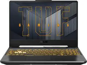 ASUS TUF Gaming F15 Gaming Laptop, 15.6" 144Hz Full HD IPS-Type, Intel Core i5-11400H, GeForce RTX 3050, 8GB DDR4, 512GB PCIe SSD, Gigabit Wi-Fi 6, Windows 11 Home, FX506HCB-US51 ASUS TUF Gaming F15 Gaming Laptop, 15.6" 144Hz Full HD IPS-Type, Intel Core i5-11400H, GeForce RTX 3050, 8GB DDR4, 512GB PCIe SSD, Gigabit Wi-Fi 6, Windows 11 Home, FX506HCB-US51
