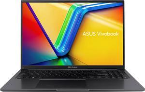 ASUS VivoBook 16 Laptop, 16" WUXGA (1920 x 1200) 16:10 Display, AMD Ryzen 5 7530U CPU, AMD Radeon Graphics, 8GB RAM, 512GB SSD, Fingerprint Sensor, Windows 11 Home, Indie Black, M1605YA-ES52