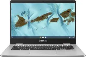 ASUS C424MA 14 4GB, 64GB Chromebook; 14" Full HD, Intel Celeron N4020, 4GB RAM, 64GB eMMC, Silver, Chrome OS, C424MA-WH44F