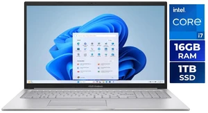 ASUS VivoBook 17.3" Intel Core i7-1355U 16GB Memory 1 TB PCIe SSD Intel Iris Xe Graphics Windows 11 Home (F1704VA-ES76) ASUS VivoBook 17.3" Intel Core i7-1355U 16GB Memory 1 TB PCIe SSD Intel Iris Xe Graphics Windows 11 Home (F1704VA-ES76)