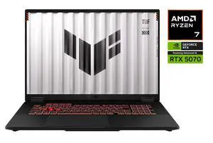 ASUS TUF Gaming - 18" GeForce RTX 5070 Laptop GPU - AMD Ryzen 7 260 - 32GB Memory - 3 TB SSD - Windows 11 Home Gaming Laptop - 240 Hz IPS (FA808UP-NS74 )