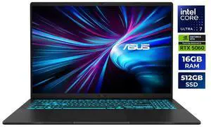 ASUS - Vivobook V16 RTX 16" Laptop Intel Core 7 240H GeForce RTX 5060 16GB RAM 512 GB SSD Windows 11 Home (V3607VM-ES74)