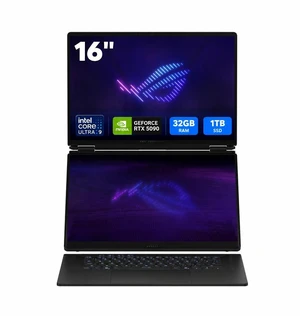 ASUS ROG Zephyrus - 16.0" WQXGA 120 Hz - Intel Core Ultra 9 386H - GeForce RTX 5090 Laptop GPU - 32GB LPDDR5X Memory LPDDR5X 8533 - 1TB PCIe SSD - Windows 11 Home (90NR0NT2-M005U0 ) ASUS ROG Zephyrus - 16.0" WQXGA 120 Hz - Intel Core Ultra 9 386H - GeForce RTX 5090 Laptop GPU - 32GB LPDDR5X Memory LPDDR5X 8533 - 1TB PCIe SSD - Windows 11 Home (90NR0NT2-M005U0 )