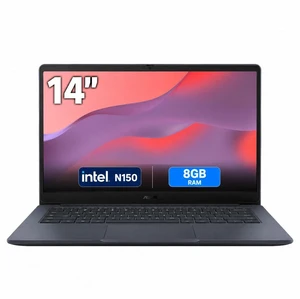 Asus Chromebook CX14 CX1405CTA-DS84FT 14" FHD Touch, Intel N150, 8GB, 64GB, ChromeOS Asus Chromebook CX14 CX1405CTA-DS84FT 14" FHD Touch, Intel N150, 8GB, 64GB, ChromeOS