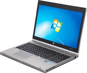HP Laptop EliteBook 2.80GHz 4GB Memory 320GB HDD 15.6" Windows 7 Professional 64-Bit 8570P