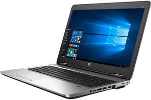 HP Laptop Intel Core i5-6300U 8GB Memory 256 GB SSD 15.6" Windows 10 Pro ProBook 650 G2